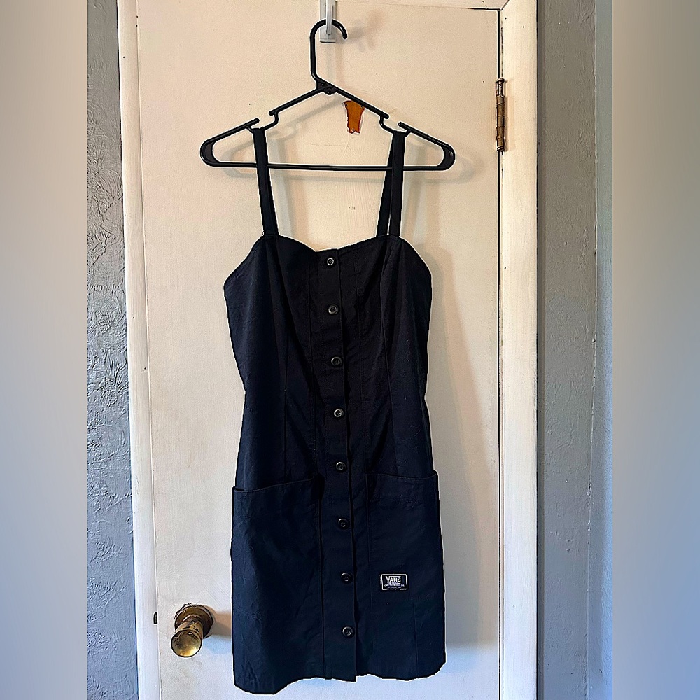 Vans: Button Up Dress/Jumper With Pockets